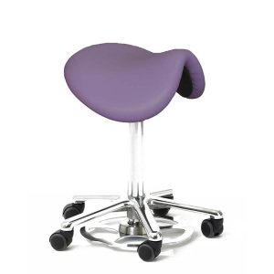 Saddle Seat with Foot Lift Adjustment